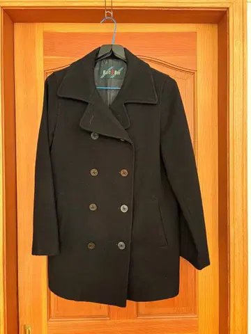 [EASTBOY (이스트 보이)] 피 코트 블랙 7호