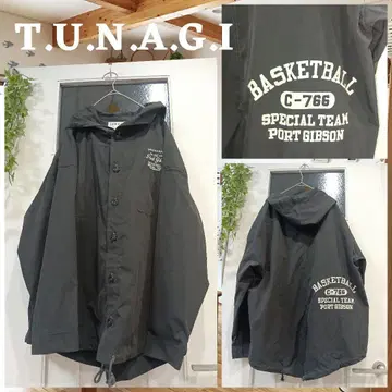 T.U.N.A.G. I 농구 자켓 그레이