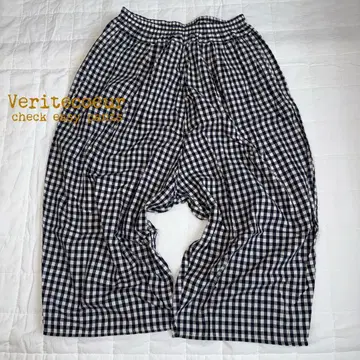 베리떼꾸르 Veritecoeur 체크 하프 팬츠