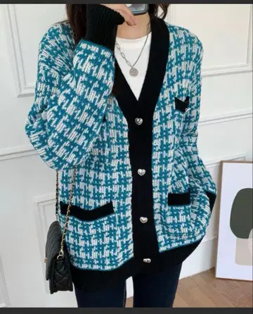 아비도쿄 하운드투스 가디건 미사용