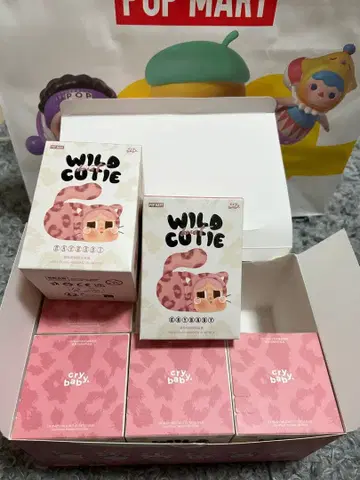 [정품 미개봉] POPMART WILD but CUTIE CRY BABY