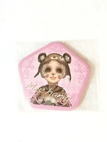 Identity 제5인격 오각형 캔뱃지 기계공 애니멀