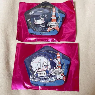 마노사바 쿠로베 나노카 나츠메 안안 캔뱃지