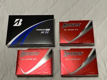 Srixon Z-STAR XV 12개입 3상자 + 브릿지스톤 공 외