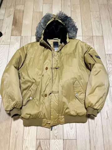 션 존 XL 베이지 다운 자켓