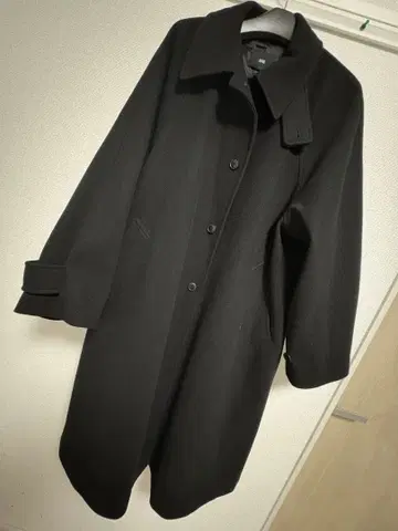 HARE 블랙 스텐카라 코트 S 사이즈