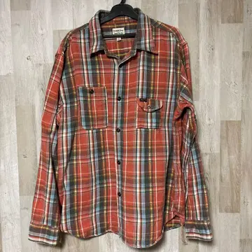 페로우즈 코튼 헤비 플란넬 셔츠 헤비 마이넬 40's 테이스트