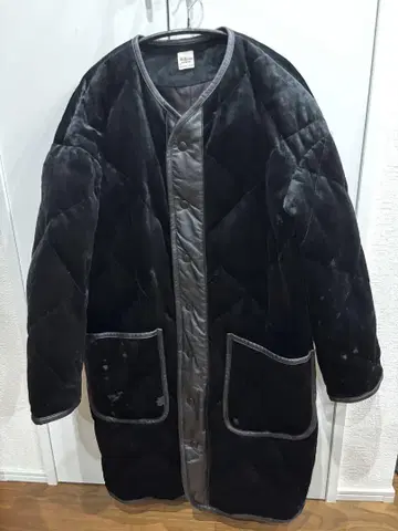 [ 론 헤르만 ] [ 새상품급 ] 벨로아 코트 블랙