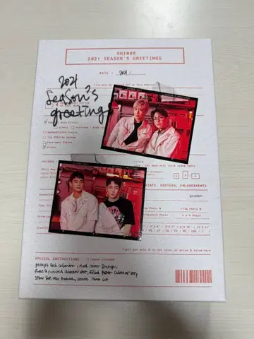 SHINee 샤이니 시즌그리팅 SEASON'S GREETINGS