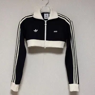 adidas x avavav 트랙 자켓 크롭 콜라보 저지