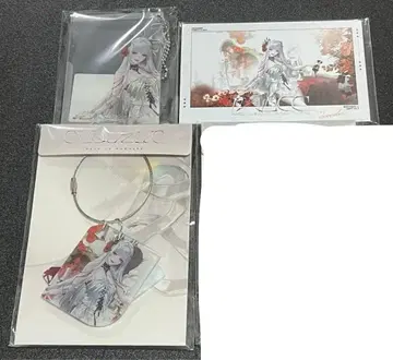 무기미도 빛 그림자 전시회 키링 카드 코클리코 세트