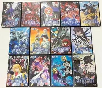기동전사 건담 SEED 전 13권 세트 셀 DVD 특전 카드놀이 포함
