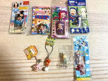 캐릭터 큐피 스트랩 8개 세트