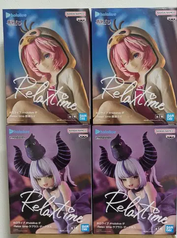 Relax Time 피규어 4체 세트