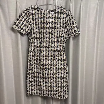 트위드 원피스 드레스