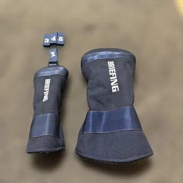 브리핑 골프 헤드커버 세트 네이비 DR용, UT용 새상품급