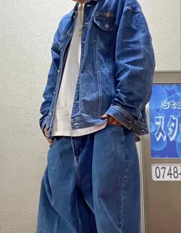 데님 자켓 L 사이즈 데님 블루