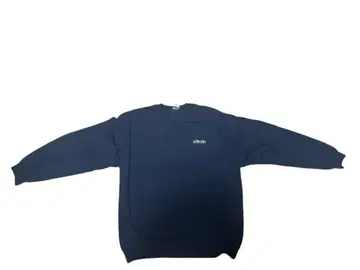 새상품급 citron 로고 크루넥 네이비 트레이닝복 M 사이즈 구제 의류