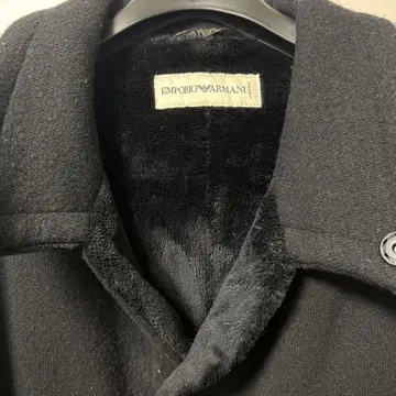 EMPORIO ARMANI 블랙 니트 자켓