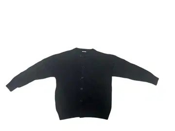 (새상품급) GU 니트 가디건 M 사이즈 블랙 버튼 포함 깔끔한 코디