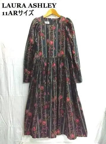 빈티지 로라 애슐리 꽃무늬 원피스 11AR 사이즈
