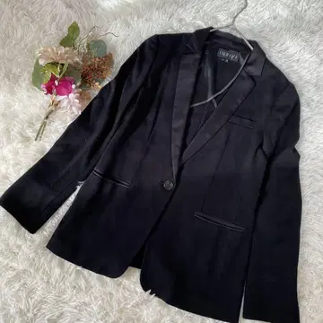 새상품급 [ INDIVI / 인디비 ] 블랙 테일러드 자켓 (40)