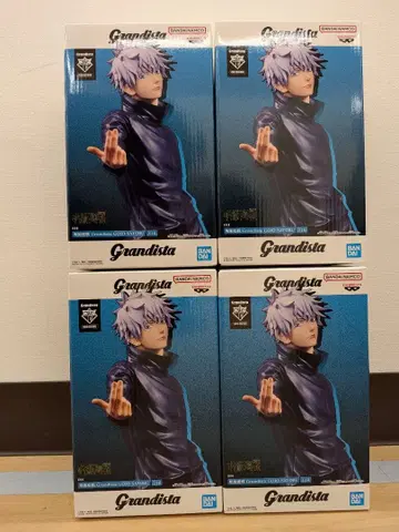 주술회전 고죠 사토루 glandista 피규어 4체 세트