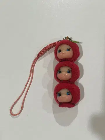 [ 미사용 새상품 ] 큐피 스트랩 신슈 한정판 사과 3개 세트