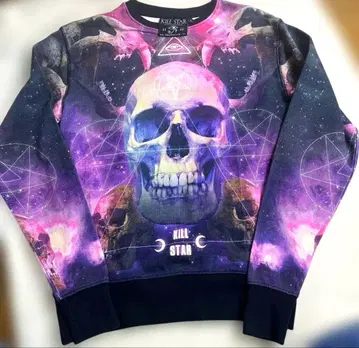 KILL STAR(킬스타) Ancient Space 맨투맨 오컬