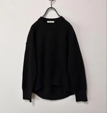 MACPHEE NZ LAMB 9G 크루넥 니트 S