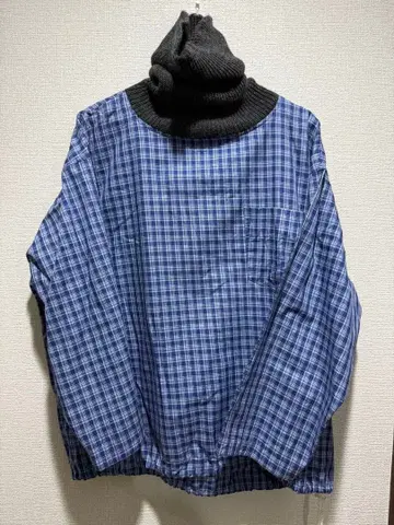 digawel 터틀넥 도킹 셔츠 새상품급