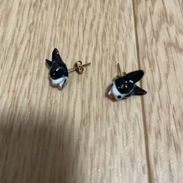 나쉬 nach 프렌치 불독 귀걸이