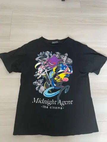 [ 중고 ] Midnight Agent T셔츠 포켓몬 센터