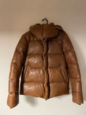 glamb 그램 가죽 다운 자켓 사이즈 1 소가죽