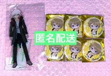 단간론파 복권 메이트 B상 아크릴 스탠드 코마에다 나기토 캔뱃지 세트