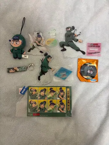 닌타마 란타로 식만류삼랑 아크릴 스탠드 굿즈 묶음 판매 세트