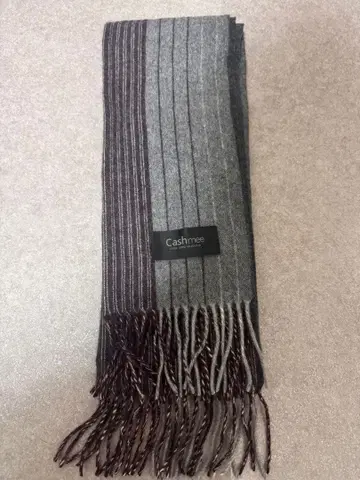 Cashmere 캐시미어 스트라이프 머플러