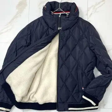[ 새상품급 2way ] 빔즈 다운 자켓 퀼팅 트리콜로르