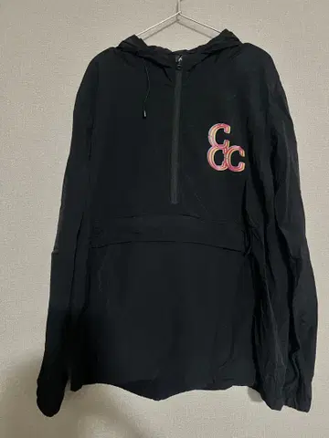 전뇌 차이나 패트롤 하프 지퍼 나일론 후드티 L 사이즈