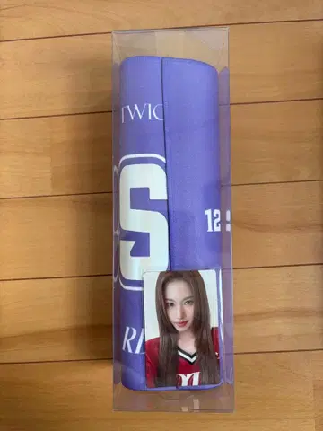 새상품 TWICE 사나 사진 슬로건 트레이딩 카드 포함