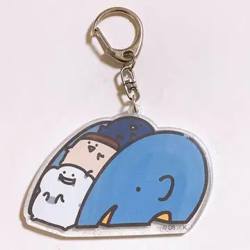 오분구와 함께 미끄럼틀 아크릴 키링