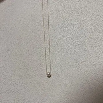 10k 골드 체인 펄 목걸이