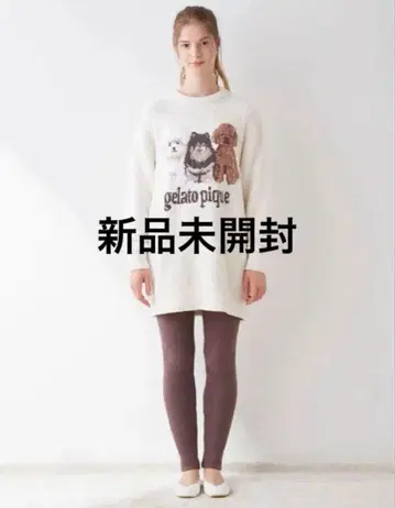 [미개봉 새상품] gelato pique 3DOGS 상하의 세트