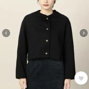 BEAUTY&YOUTH 종이상자 니트 숏 자켓