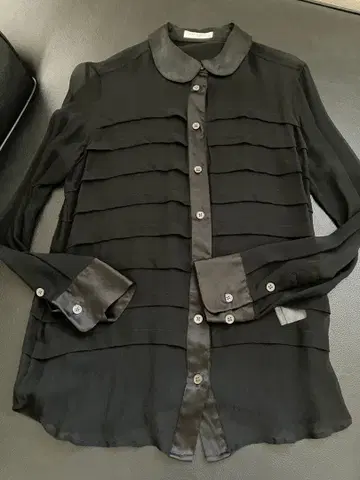 에퀴프먼트 시어 소재 블라우스 XS