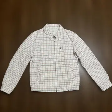 THE NERDY'S 체크 무늬 자켓 S 일본제 화이트