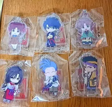 환상게임 가챠가챠 아크릴 키체인 6개 세트