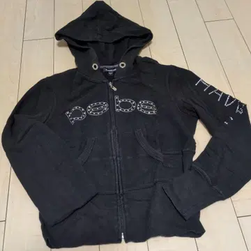 bebe 블랙 후드티 L Hawaii 구매품