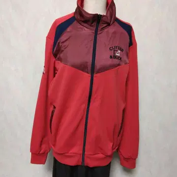 커터앤벅 집업 자켓 레드