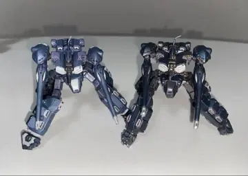 아머드 코어 원코인 피규어 엠로드 거점 방어형 4각 2색 세트